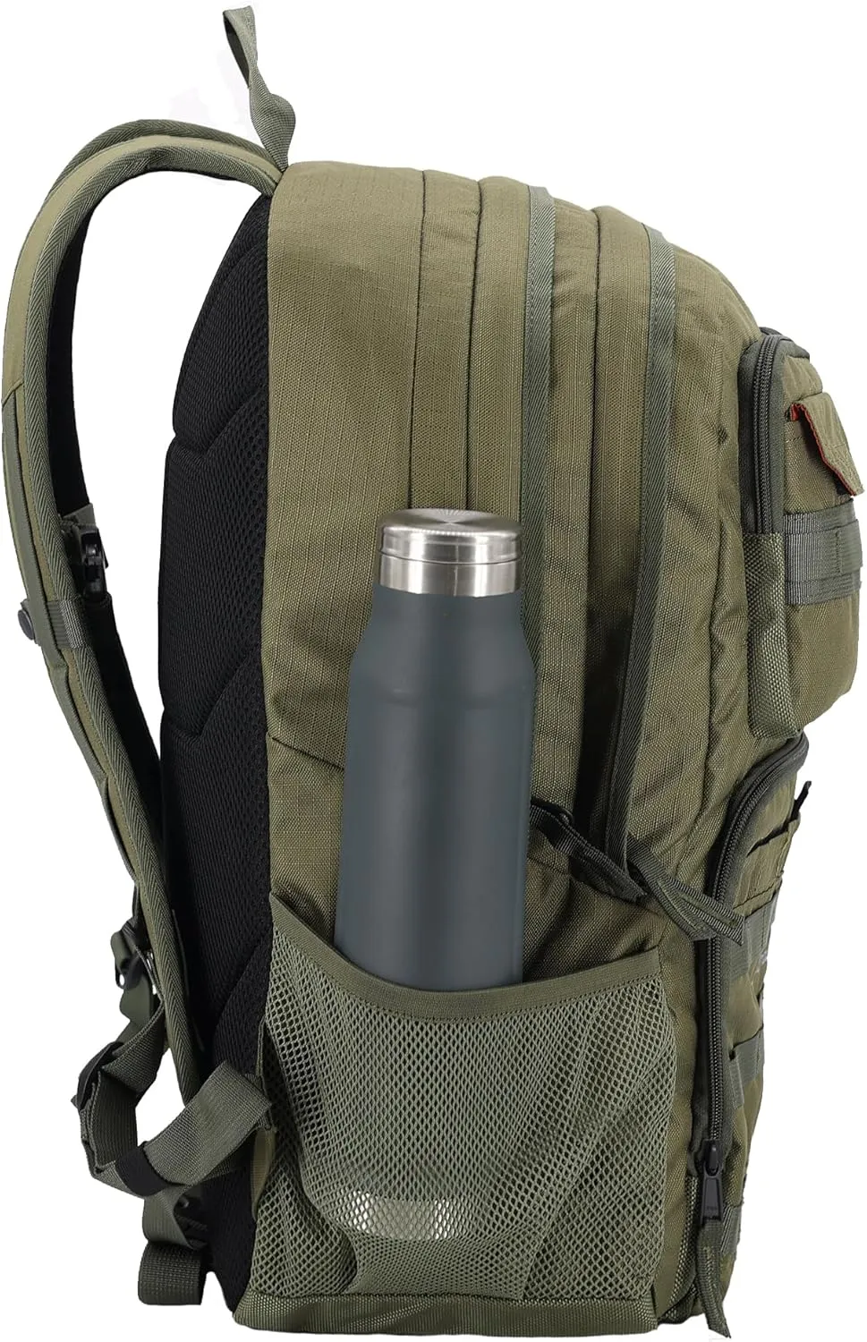 Eddie Bauer Cargo Tactical Backpack | Adventure | Heavy Duty | Outdoor | Water Resistant | 600D Polyester, Moss Grey, 30L