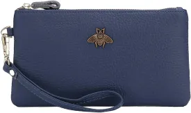 imeetu Women's Wristlet Clutch Purse Leather Cell Phone Wallet Handbag with Wrist Strap