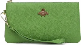 imeetu Women's Wristlet Clutch Purse Leather Cell Phone Wallet Handbag with Wrist Strap