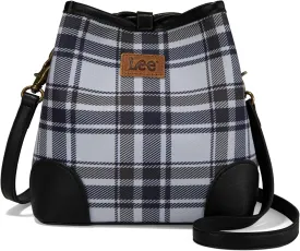 Montana West x Lee Bucket Bags for Women Drawstring Hobo Bags with Crossbody Strap