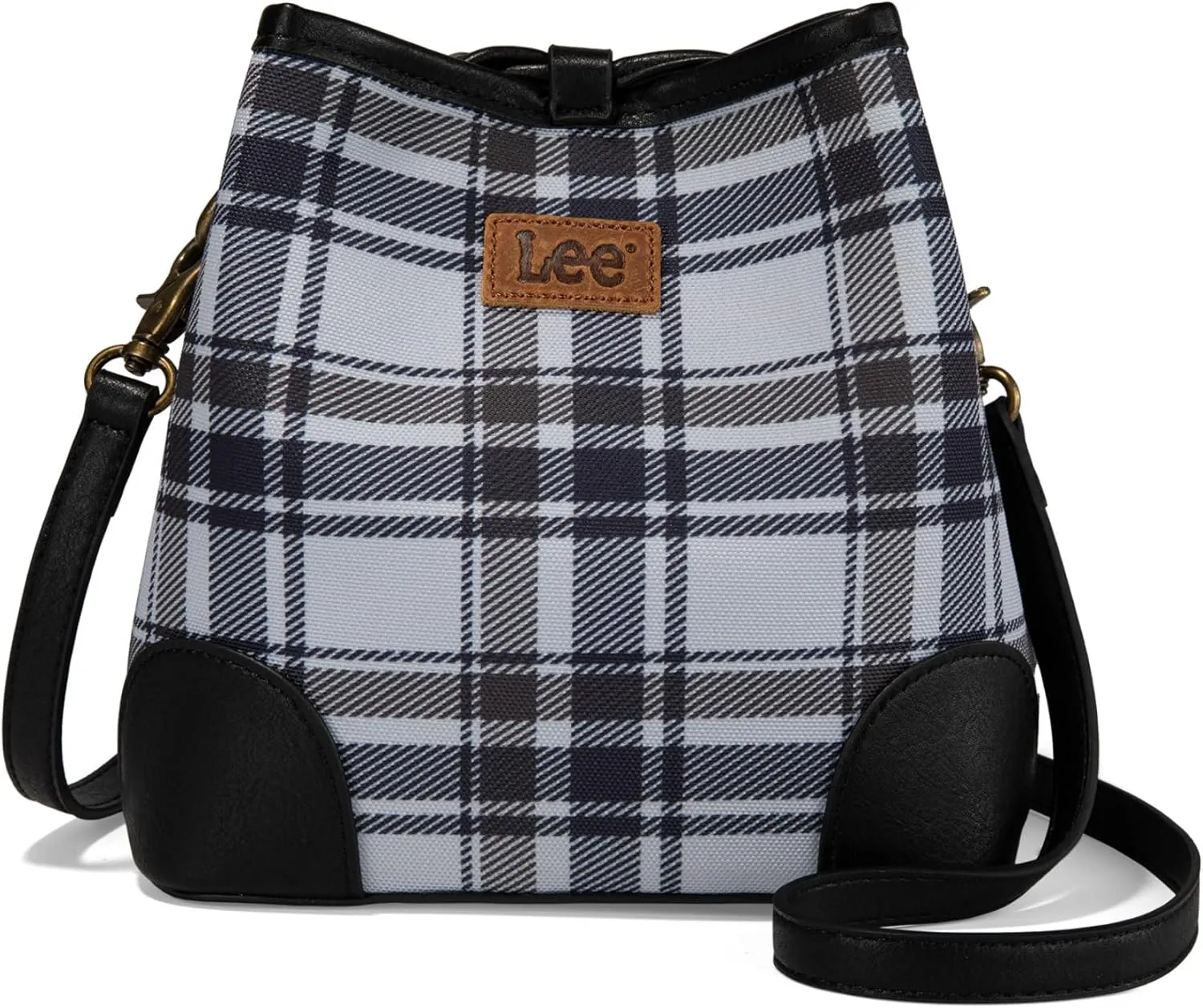 Montana West x Lee Bucket Bags for Women Drawstring Hobo Bags with Crossbody Strap