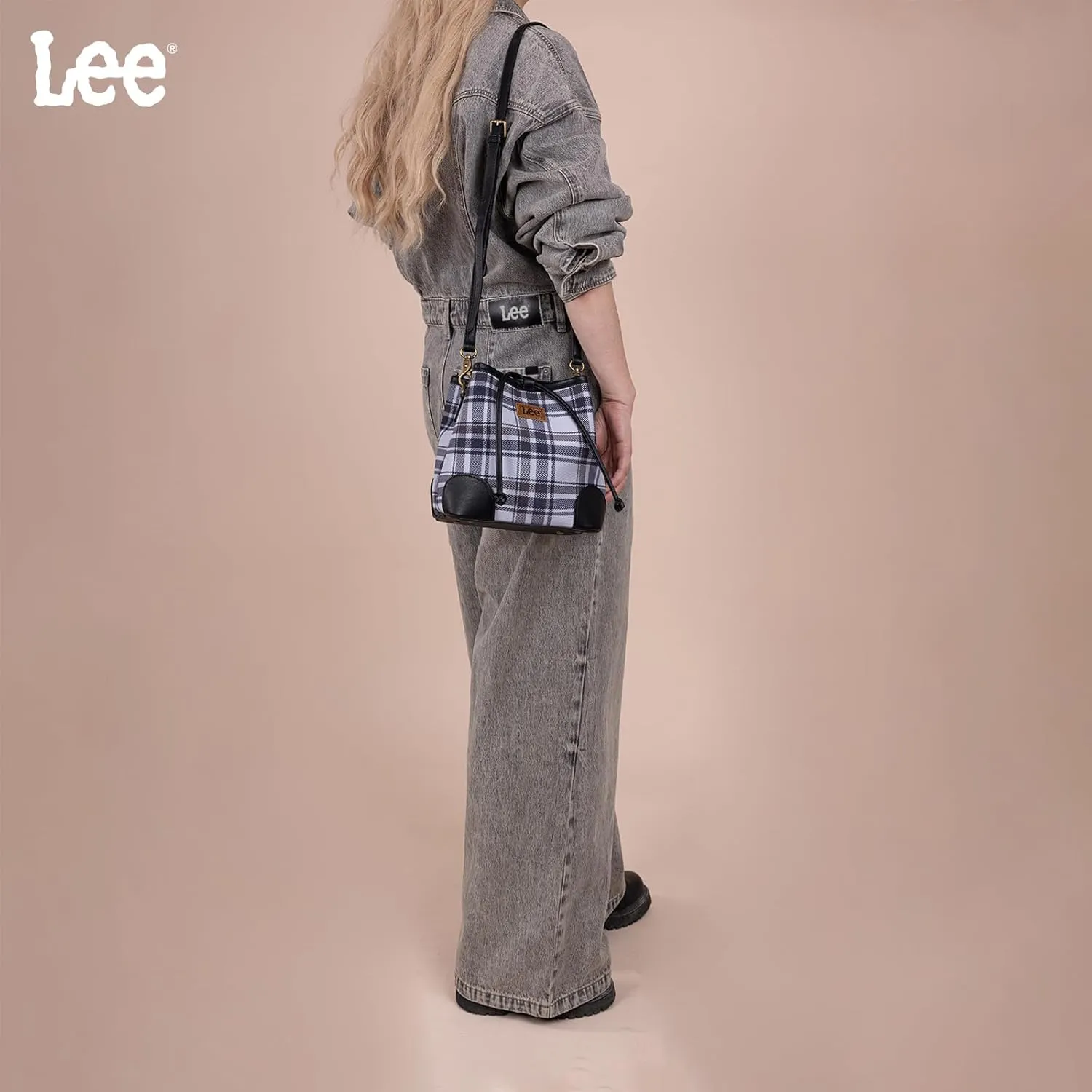Montana West x Lee Bucket Bags for Women Drawstring Hobo Bags with Crossbody Strap