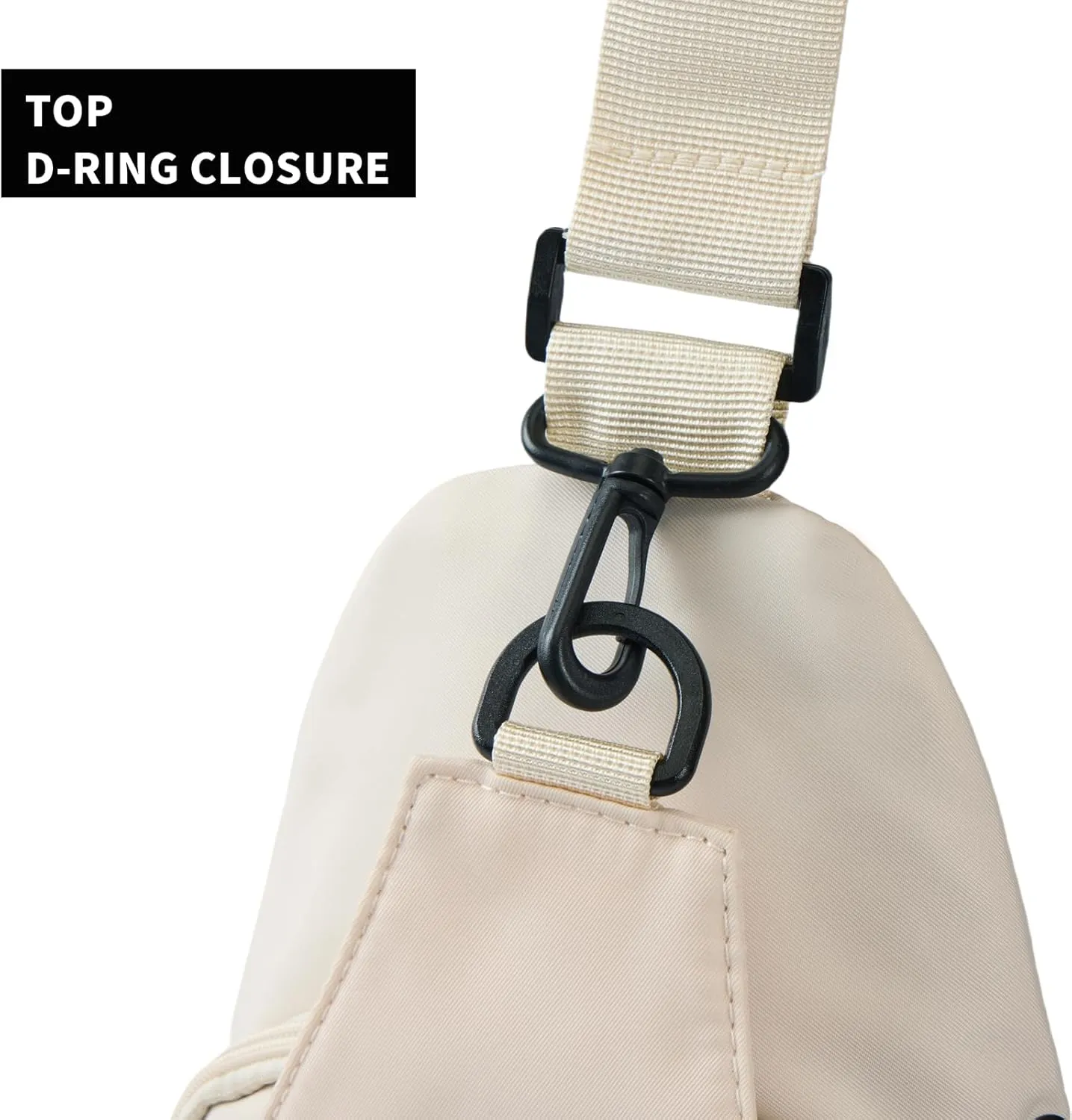 Sling Bag for Men Women, Small Crossbody Bag Trendy, Water Resistant Fanny Pack Running Phone Holder for Travel
