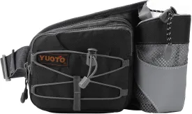 Waist Pack with Water Bottle Holder for Running Walking Hiking Fanny Pack Hydration Belt