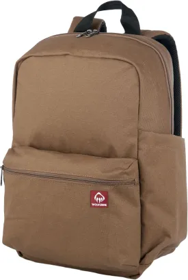 WOLVERINE Lightweight, Water Resistant Rugged Laptop Backpack for Travel or Work, Classic-Chestnut, 24L
